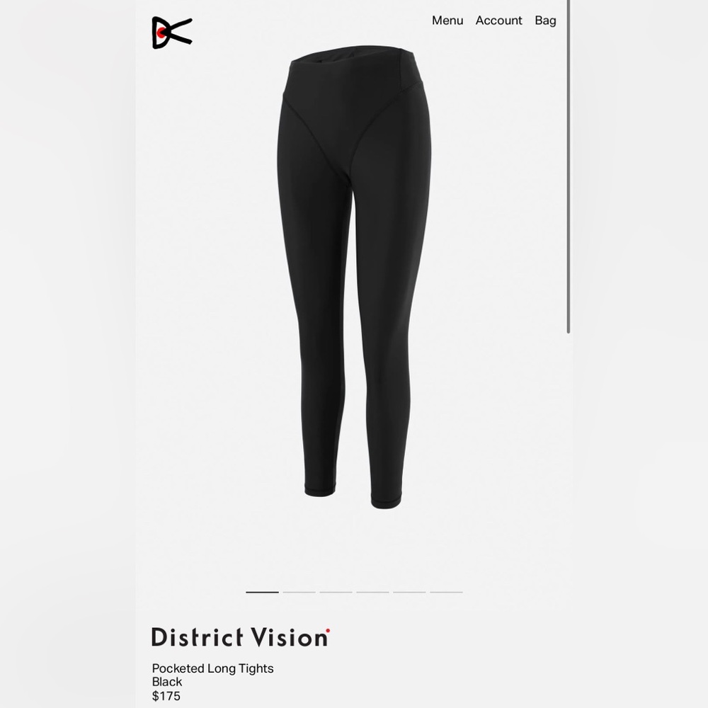 District Vision Tara Leggings Black
